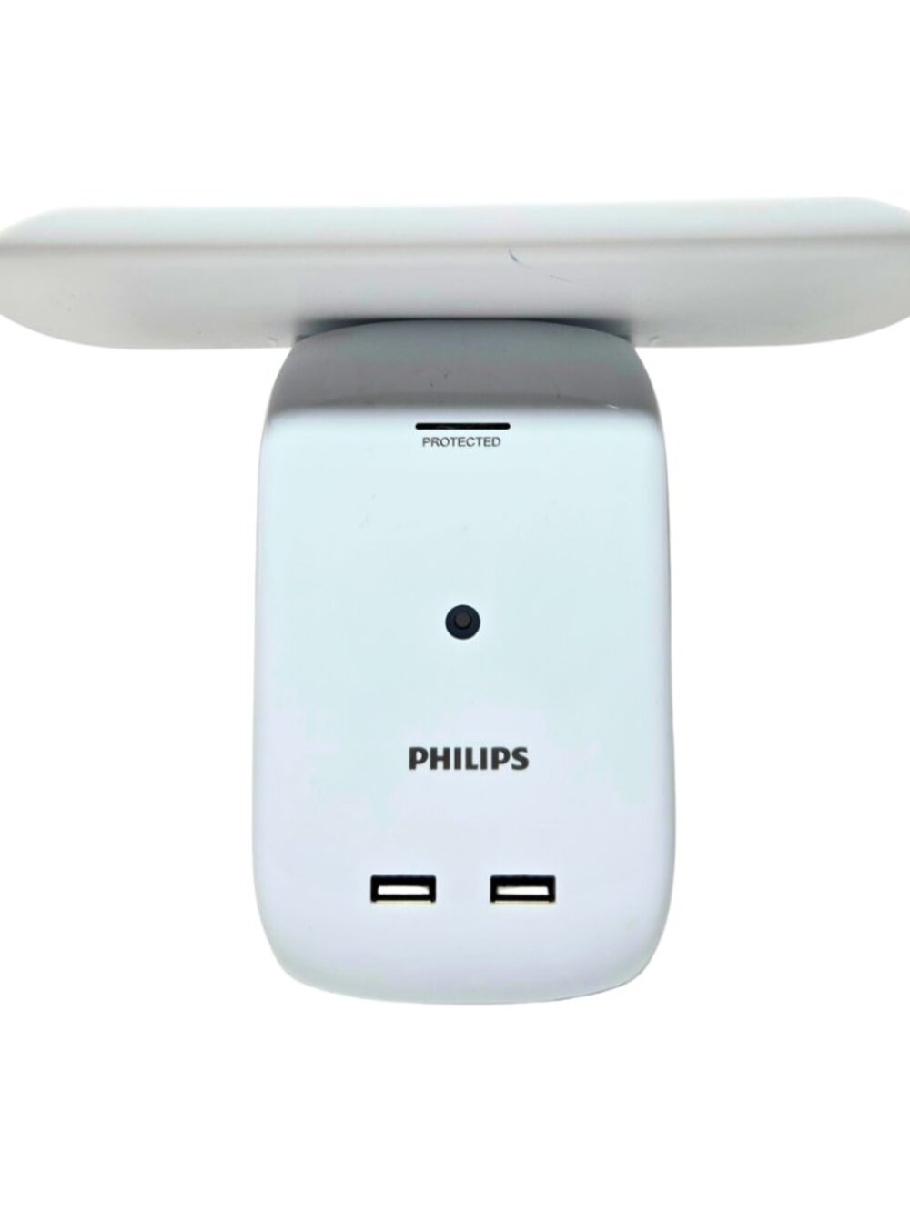 Philips 6-Outlet Tap with Device Shelf, 450J, 2 USB Port